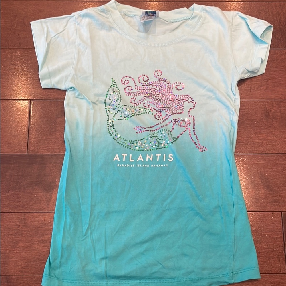 Kids Ombré Blue Mermaid T-Shirt